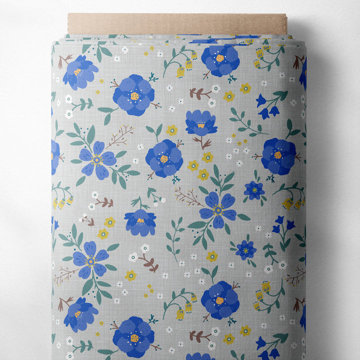 BLOOMING FLORAL (BLUE)