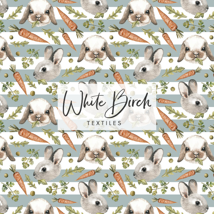 SNACK BUNNY (DUSKY BLUE STRIPE)