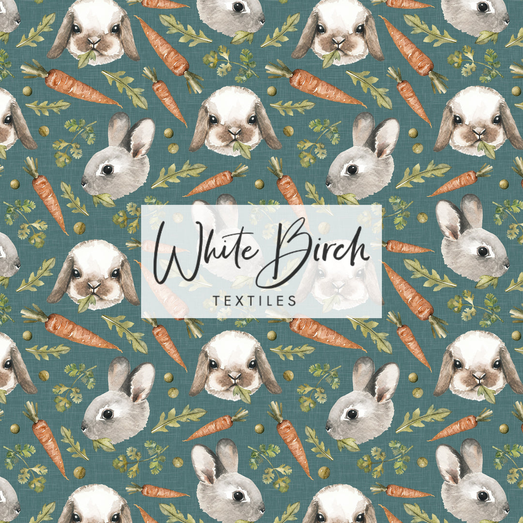 SNACK BUNNY (TEAL SOLID)