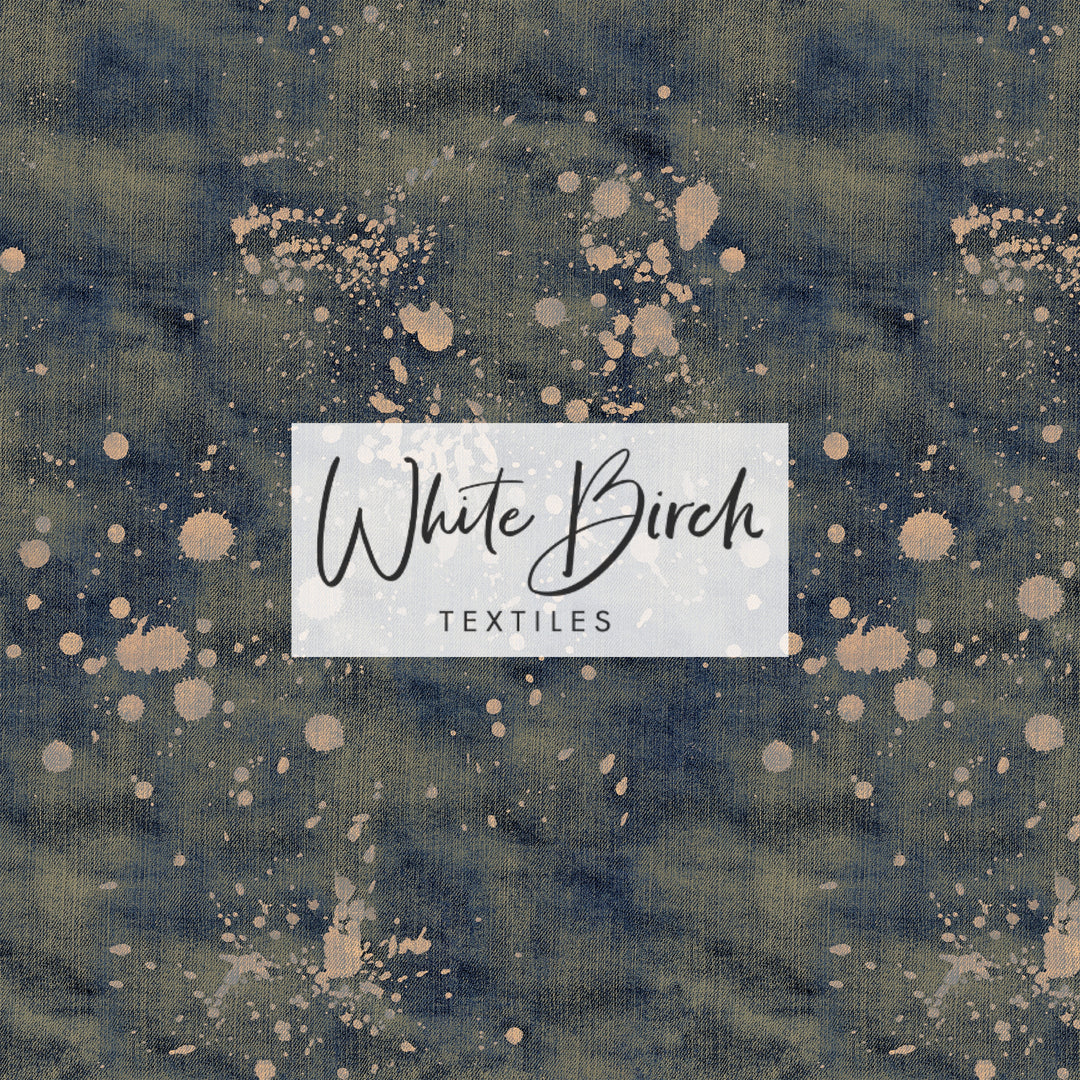 FAUX DENIM (DESERT GRUNGE SPLATTER)