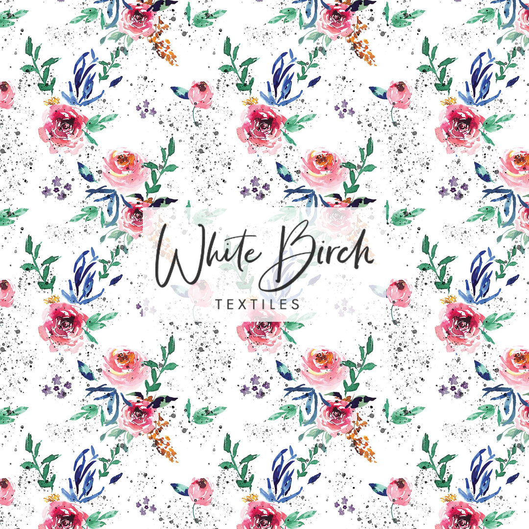 WATERCOLOR BOUTIQUE FLORAL (SPECKLED)