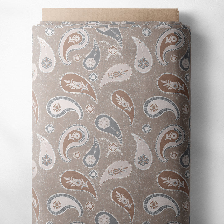 PAISLEY (TAN)