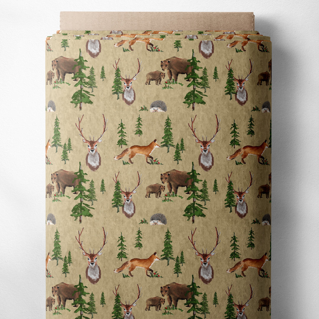 FOREST ANIMALS (TAN)