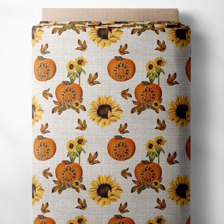 FALL SUNFLOWER PUMPKINS