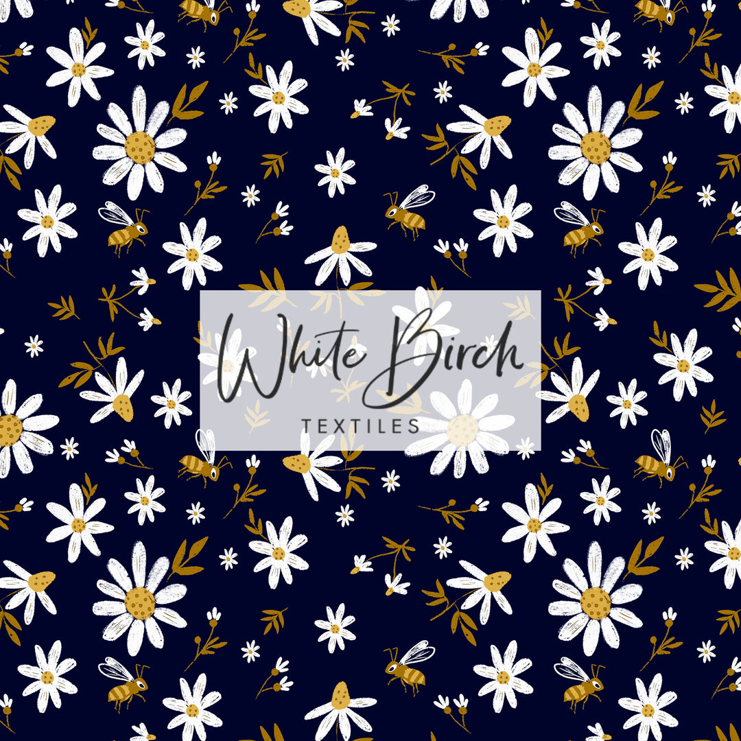 BEE DAISY (NAVY)
