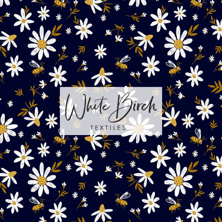 BEE DAISY (NAVY)