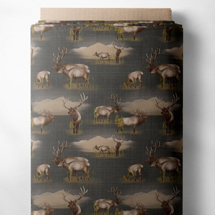 ELK HERD (DUSKY BLUE)