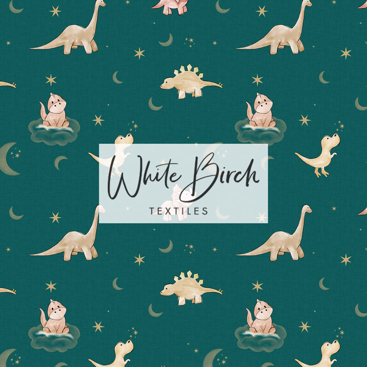 NURSEY DINOS (TEAL)