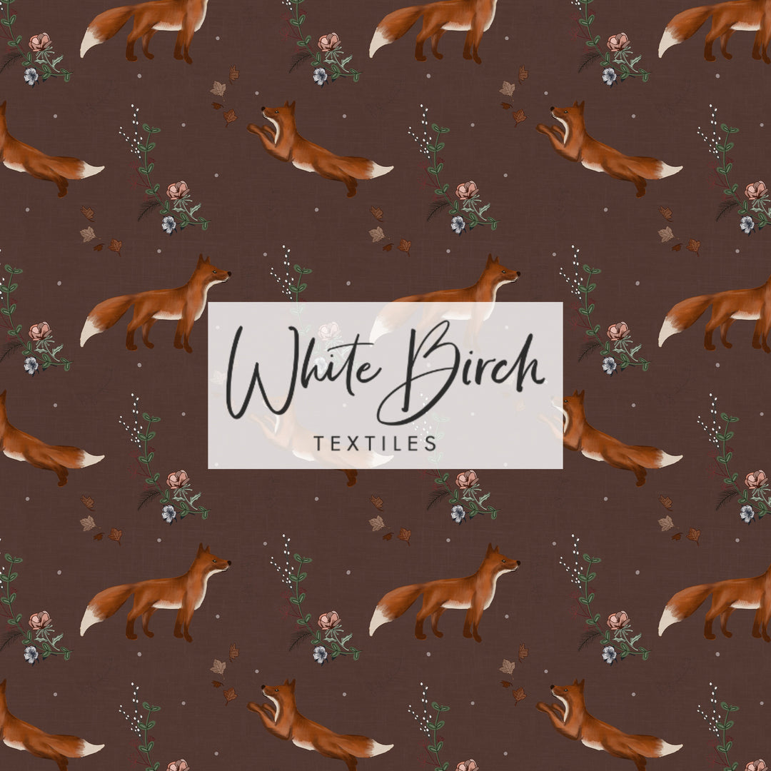 FALL FLORAL FOX