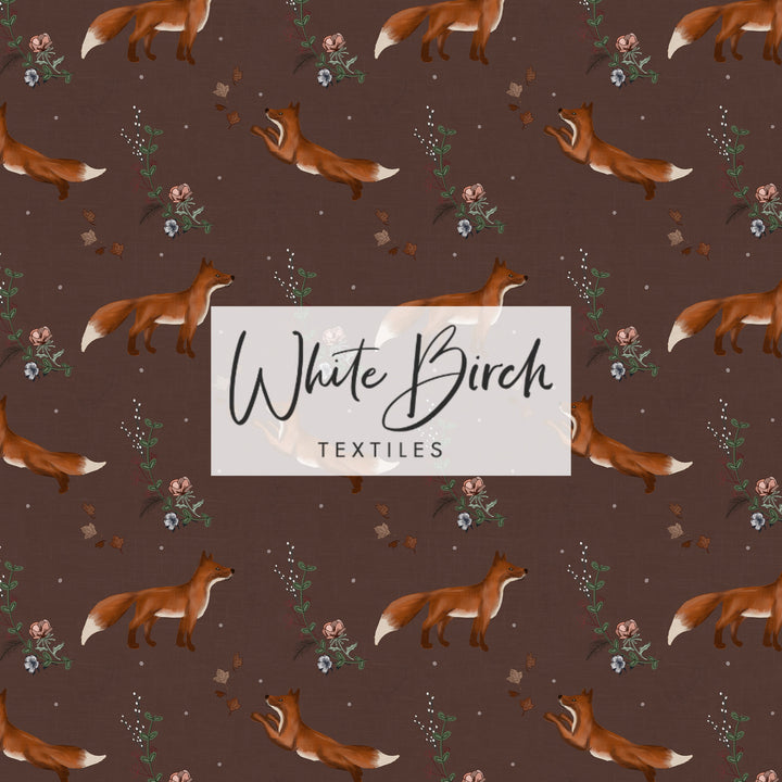 FALL FLORAL FOX