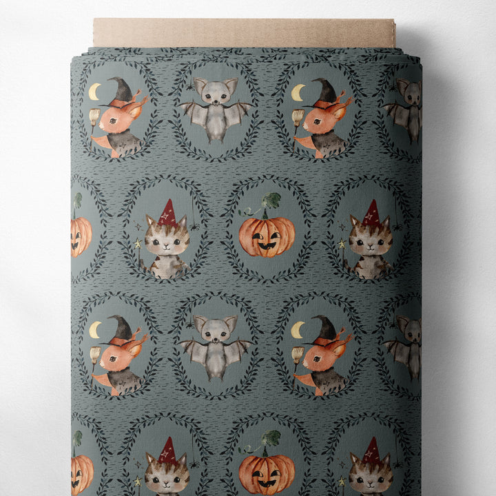 VINTAGE HALLOWEEN PORTRAIT (NAVY)