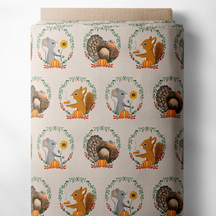 VINTAGE THANKSGIVING PORTRAIT (NEUTRAL)