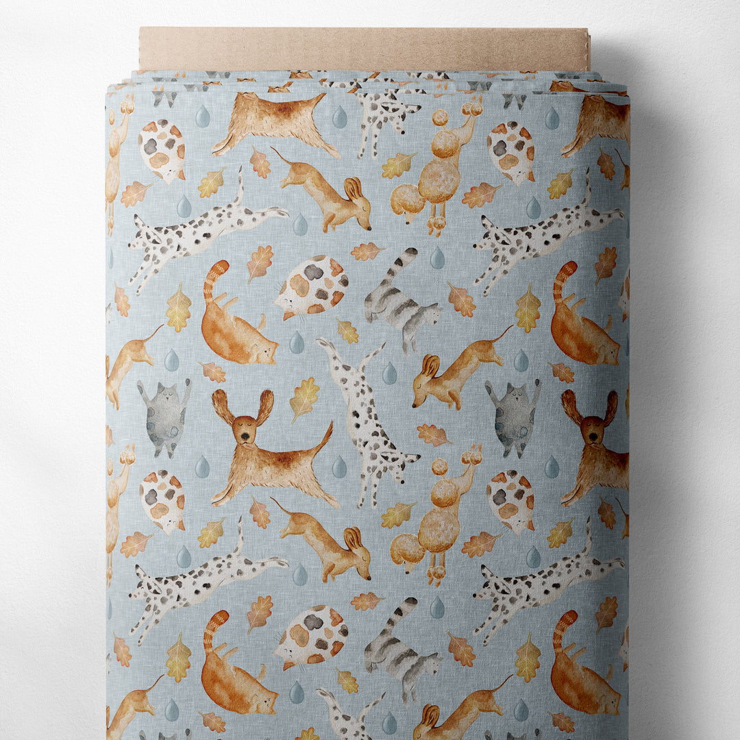 RAINING CATS & DOGS (GREY)