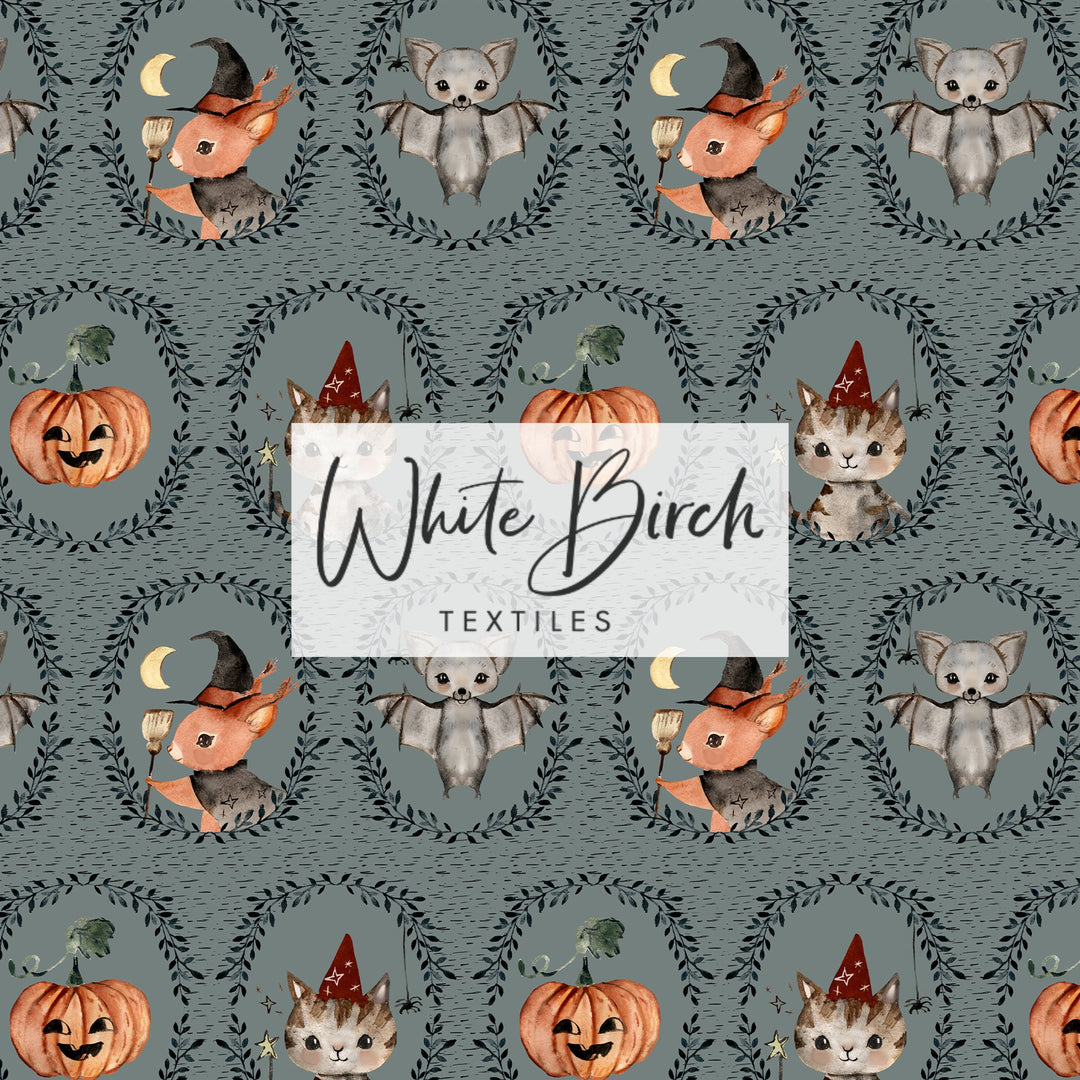 VINTAGE HALLOWEEN PORTRAIT (NAVY)