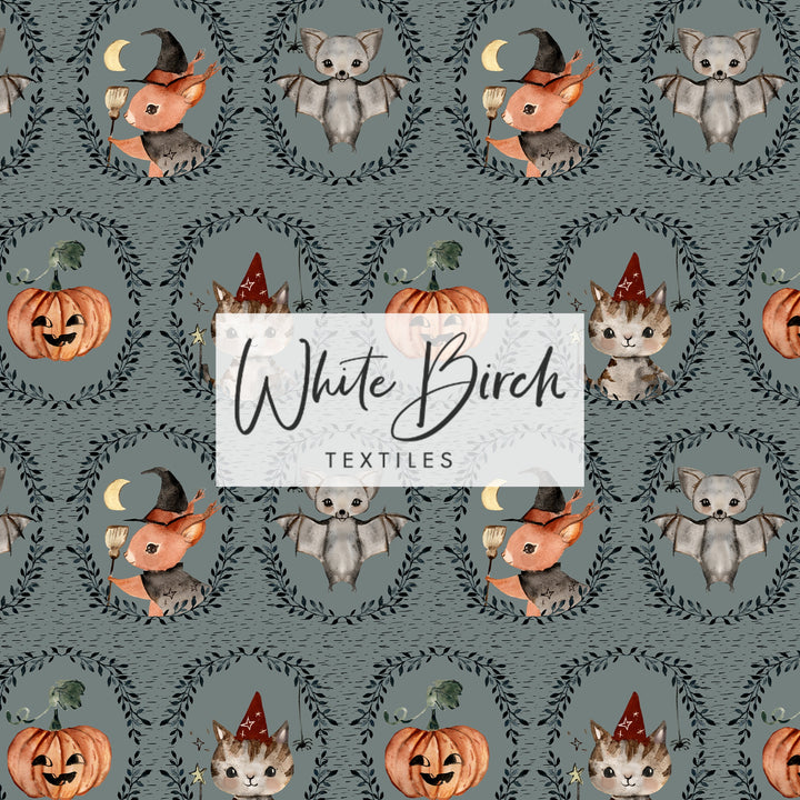VINTAGE HALLOWEEN PORTRAIT (NAVY)