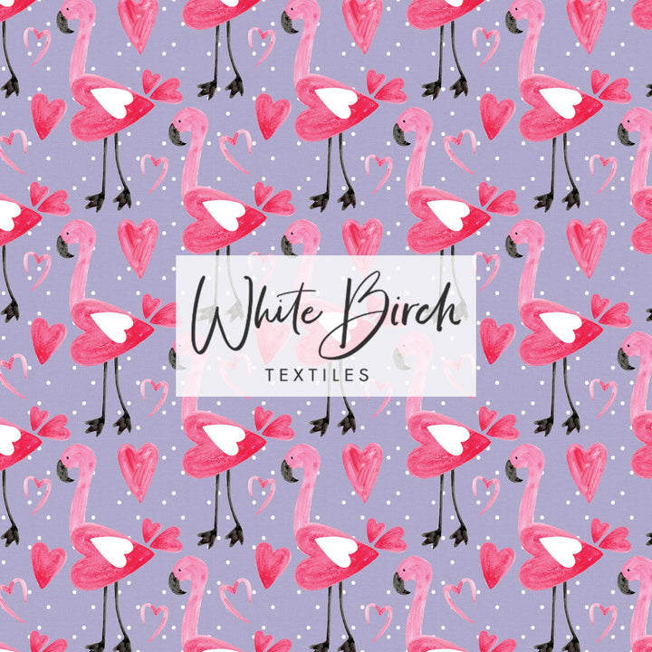 VALENTINE'S DAY FLAMINGOS