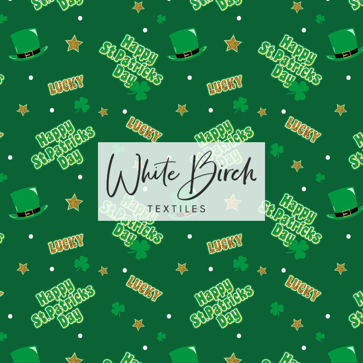HAPPY ST.PATRICK'S DAY (DARK GREEN