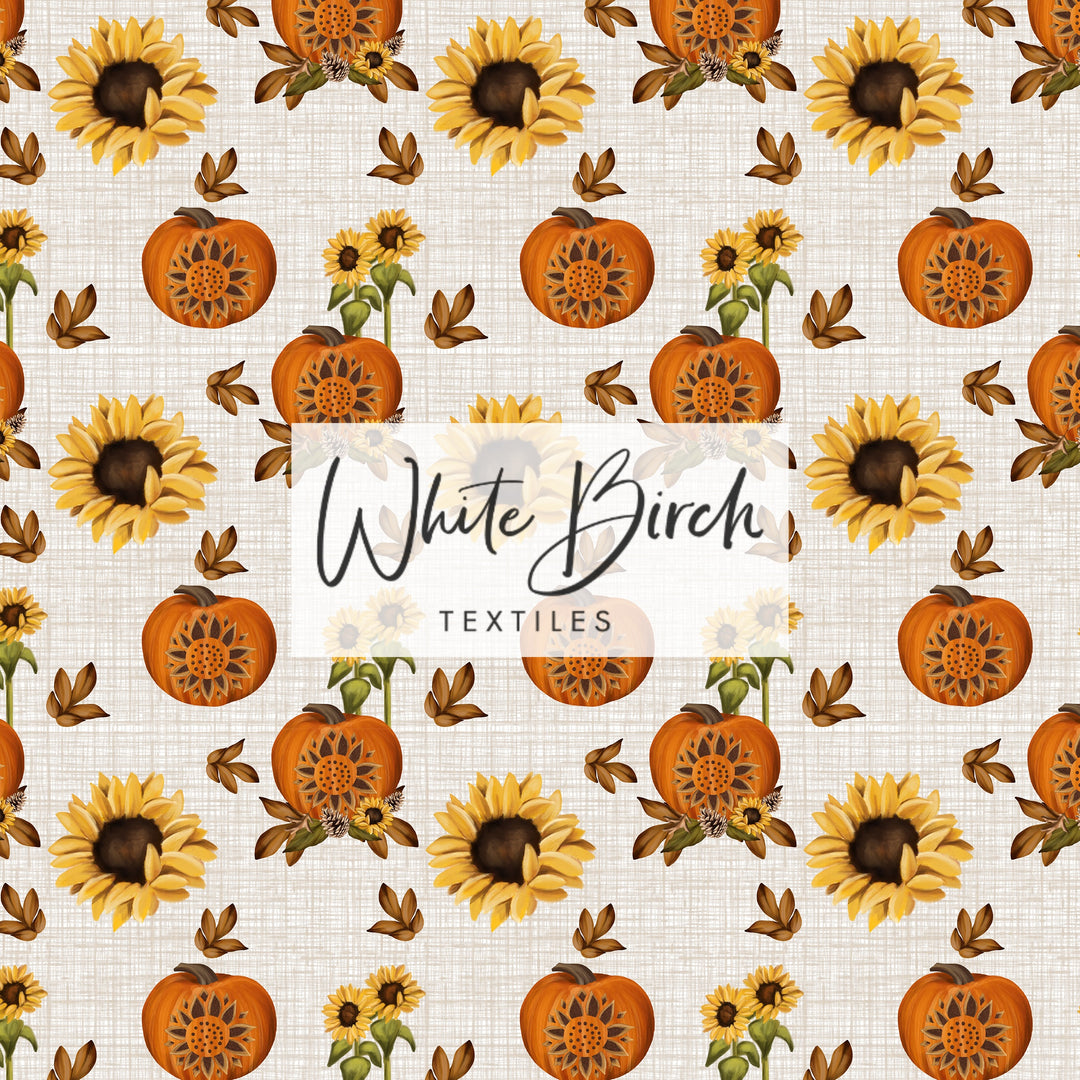 FALL SUNFLOWER PUMPKINS