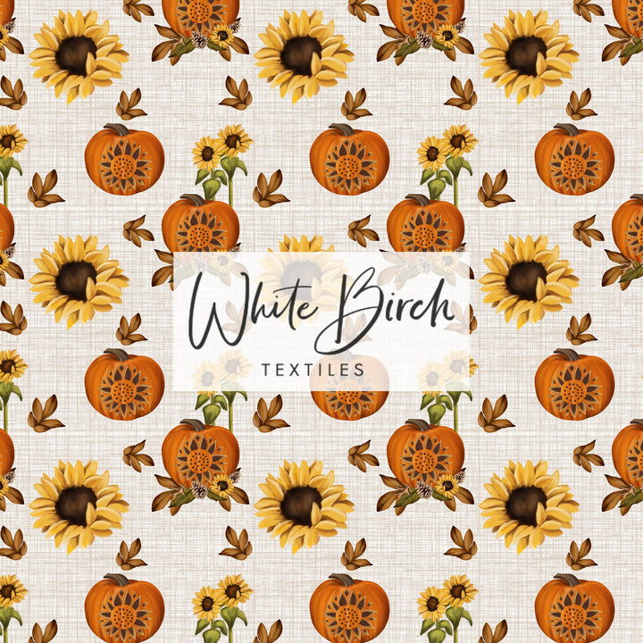 FALL SUNFLOWER PUMPKINS