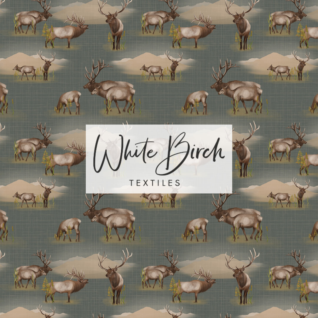 ELK HERD (DUSKY TEAL)
