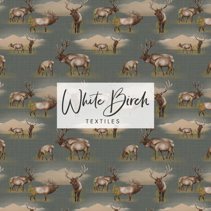 ELK HERD (DUSKY TEAL)