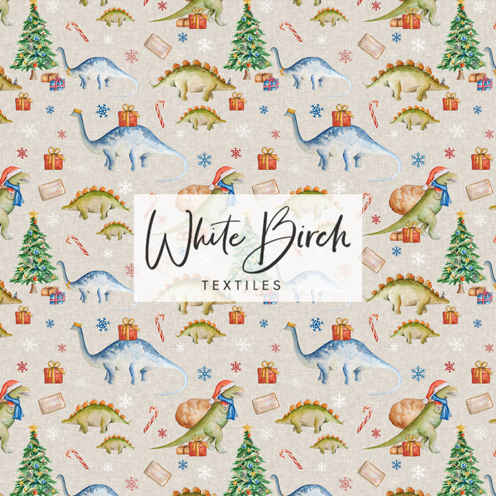 VINTAGE DINO CHRISTMAS (NEUTRAL)