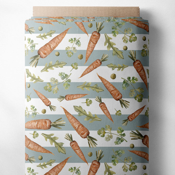 VEGGIES (DUSKY BLUE STRIPE)
