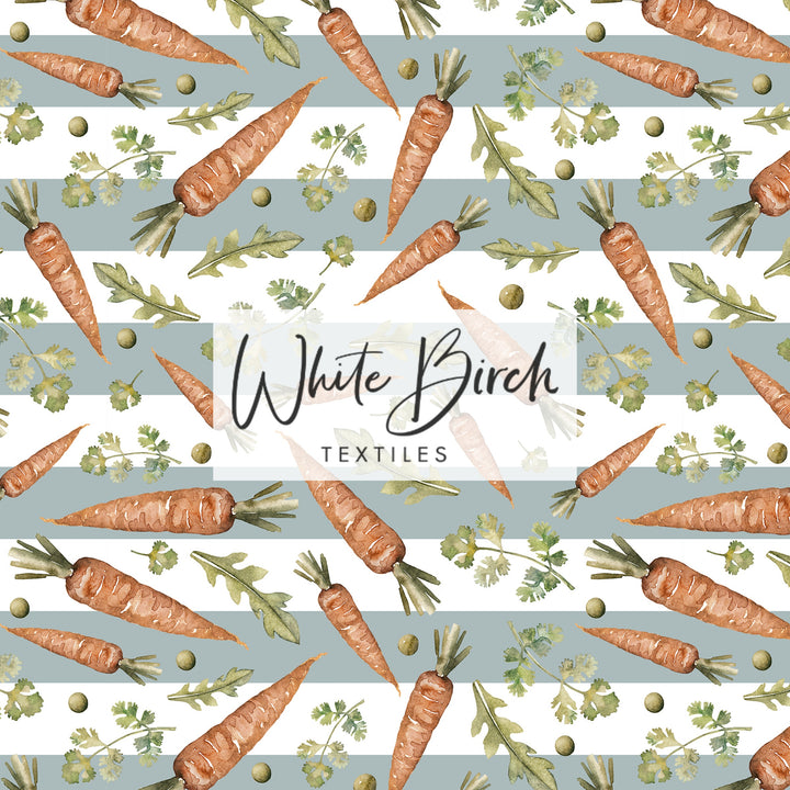 VEGGIES (DUSKY BLUE STRIPE)