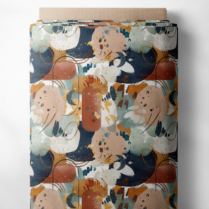 ABSTRACT PAINTED MOONS