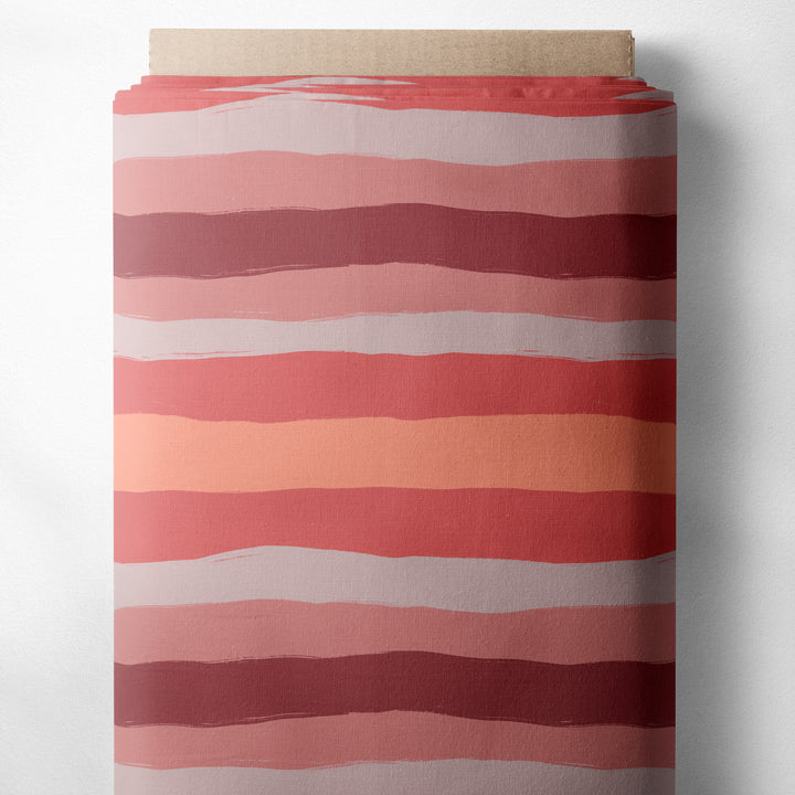 PAINTED STRIPES (CORAL)