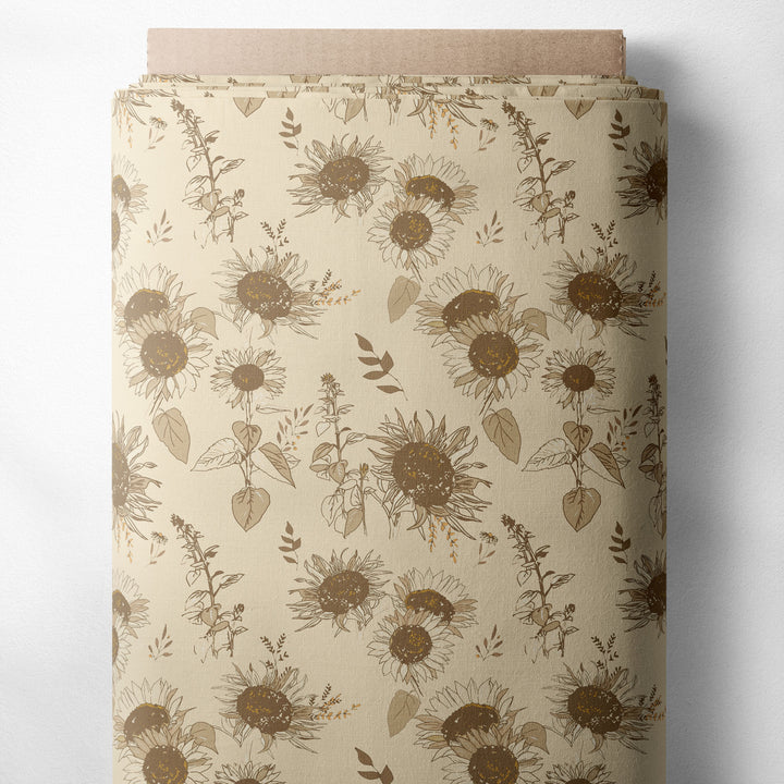 SUNFLOWER STUDY (CREAM)