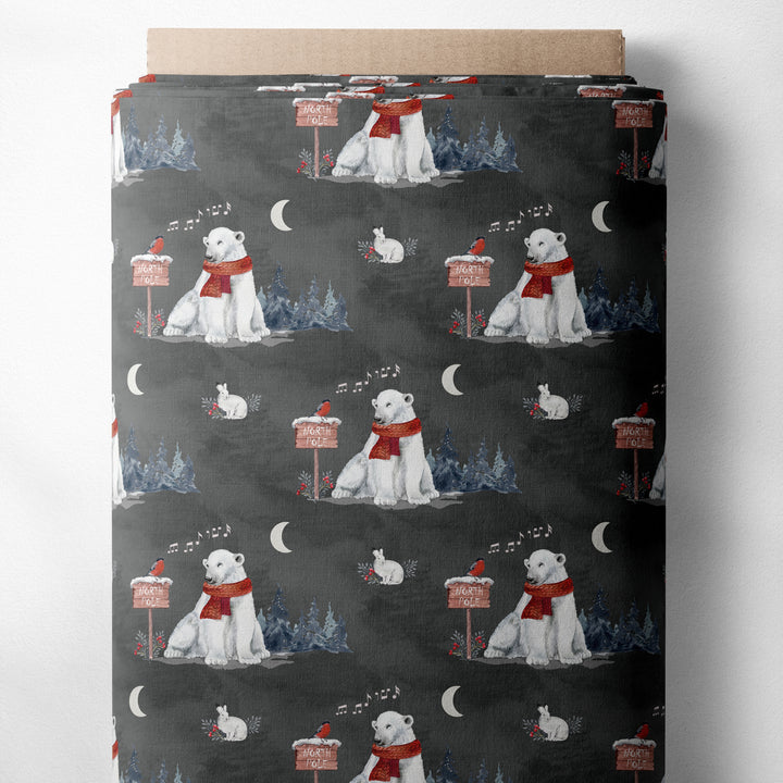 NORTH POLE BEAR (CHARCOAL)