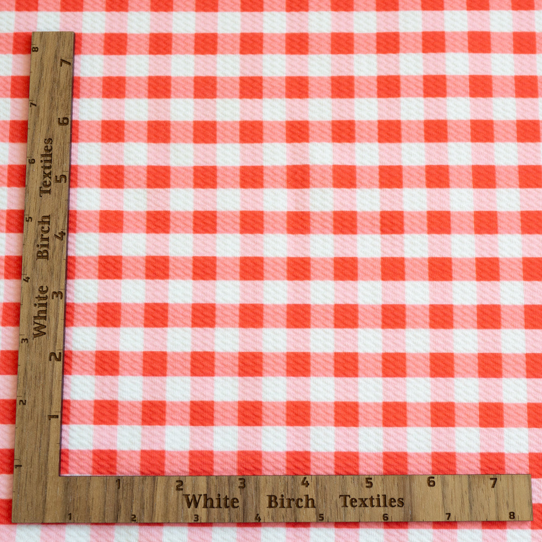 GINGHAM (RED) - BULLET