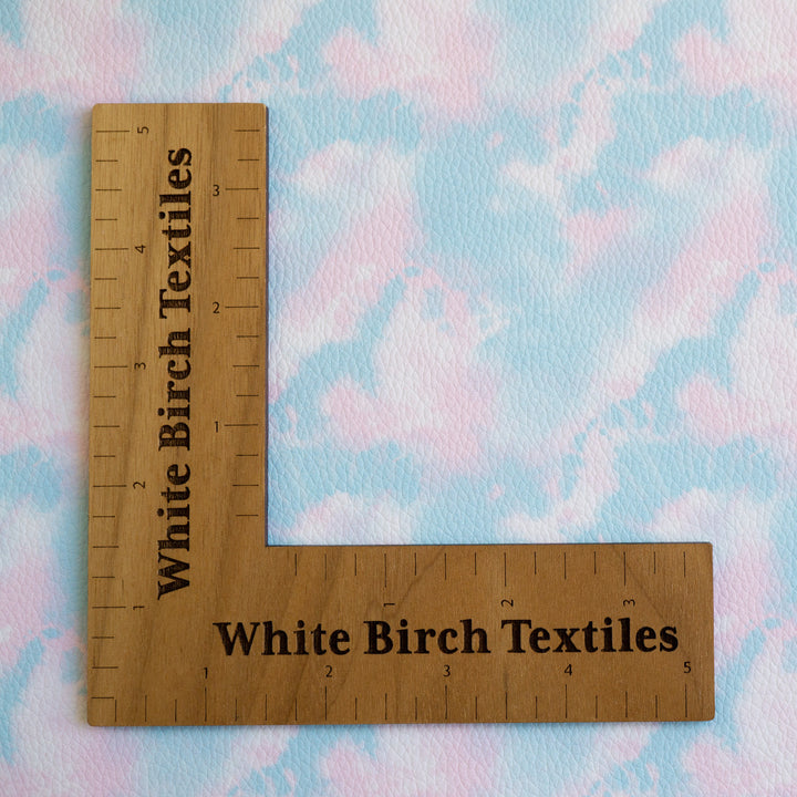 TIE DYE (COTTON CANDY) - FAUX LEATHER