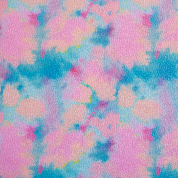 TIE DYE (TROPICS) - FAUX LEATHER