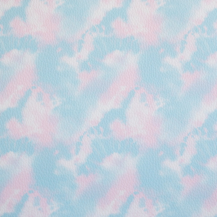 TIE DYE (COTTON CANDY) - FAUX LEATHER