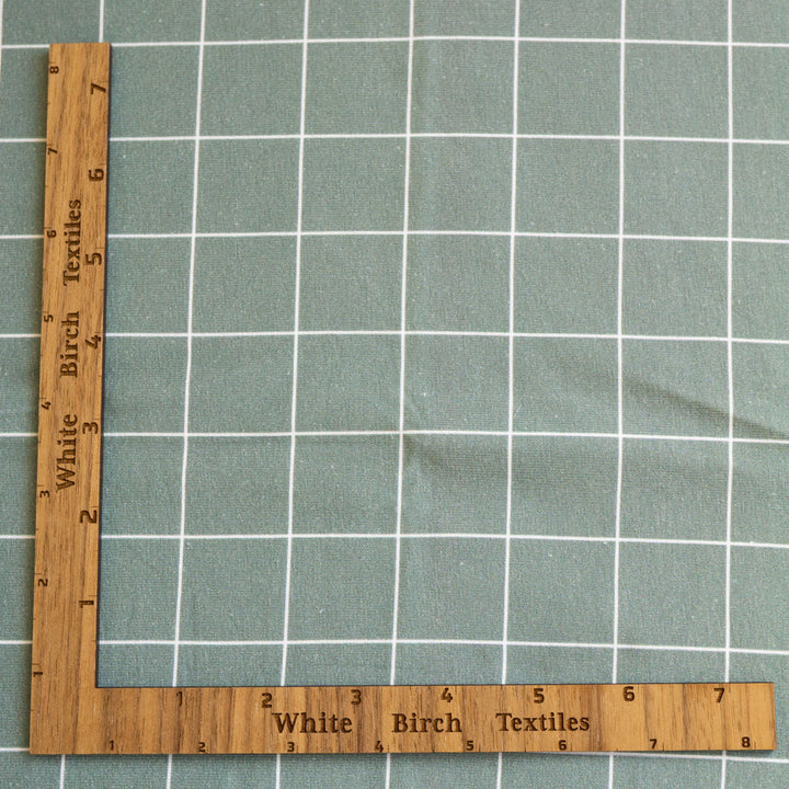 GRID (DUSKY GREEN) - CS FRENCH TERRY