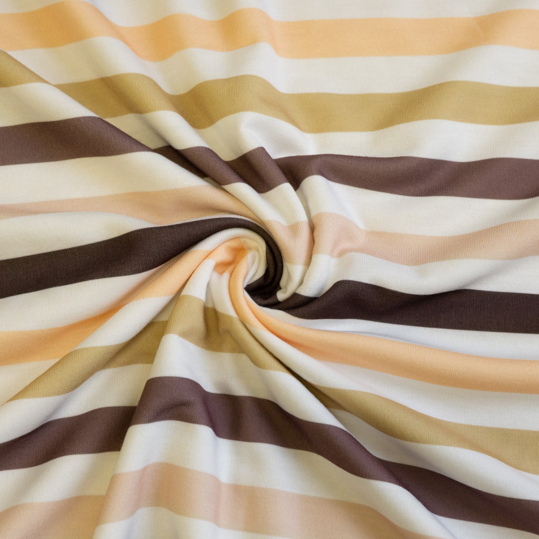 STRIPES - POLY FRENCH TERRY