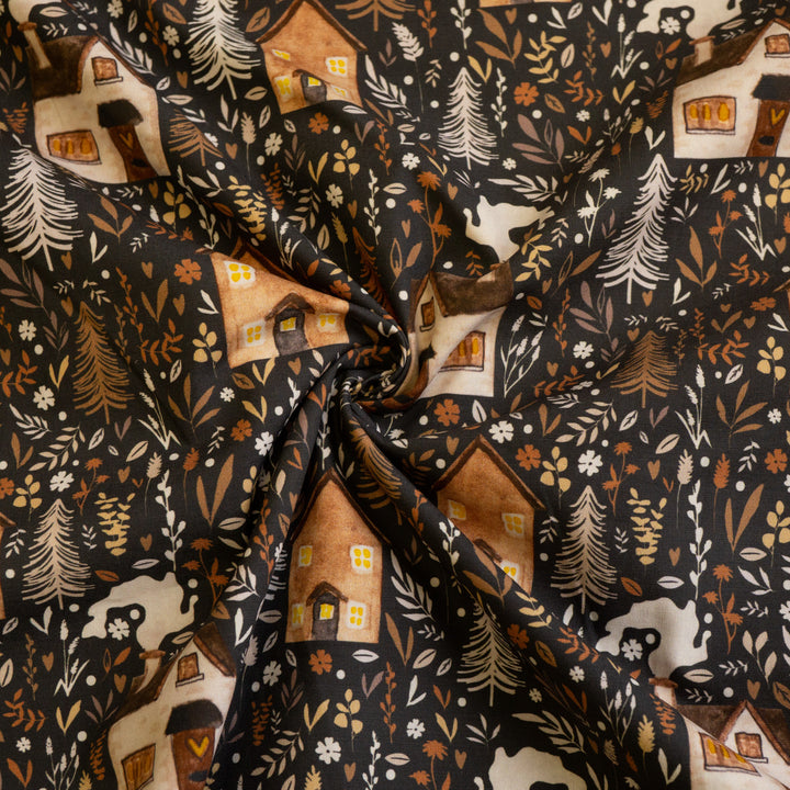 COZY HOUSES - COTTON POPLIN
