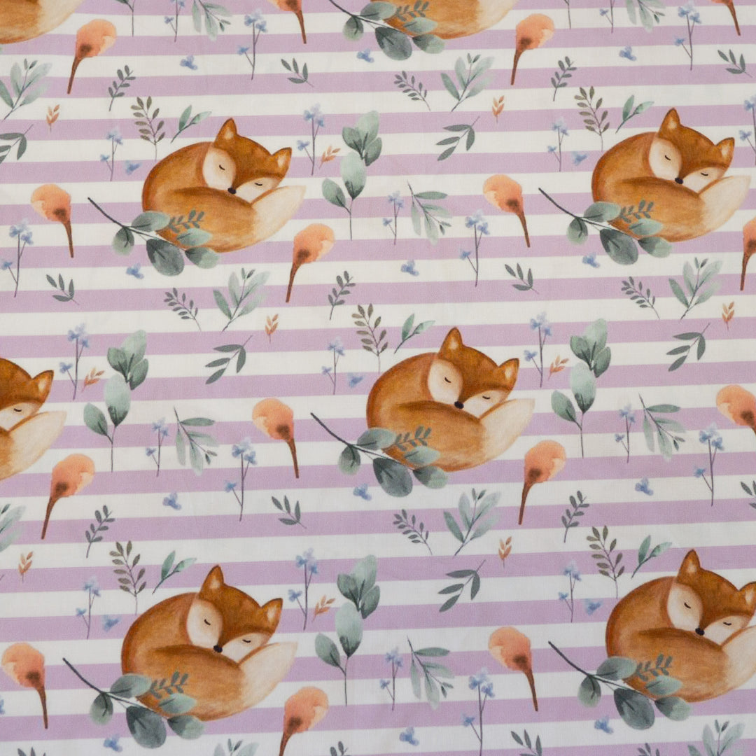 FOX (LAVENDER STRIPED) - COTTON POPLIN