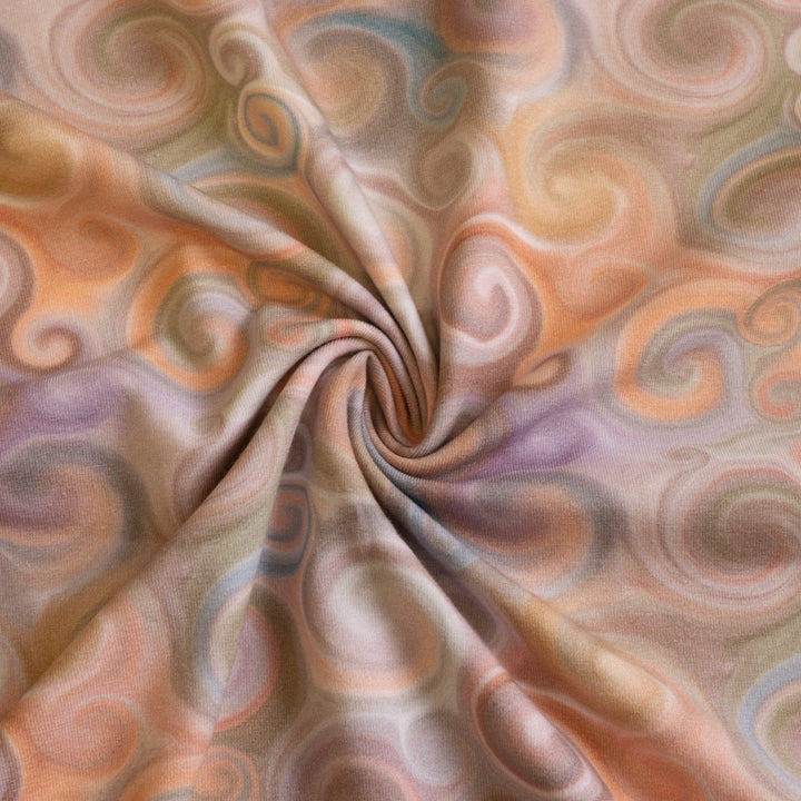 SWIRLS - ORGANIC COTTON SPANDEX