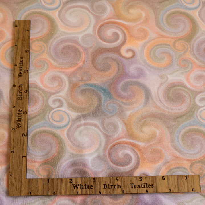 SWIRLS - ORGANIC COTTON SPANDEX