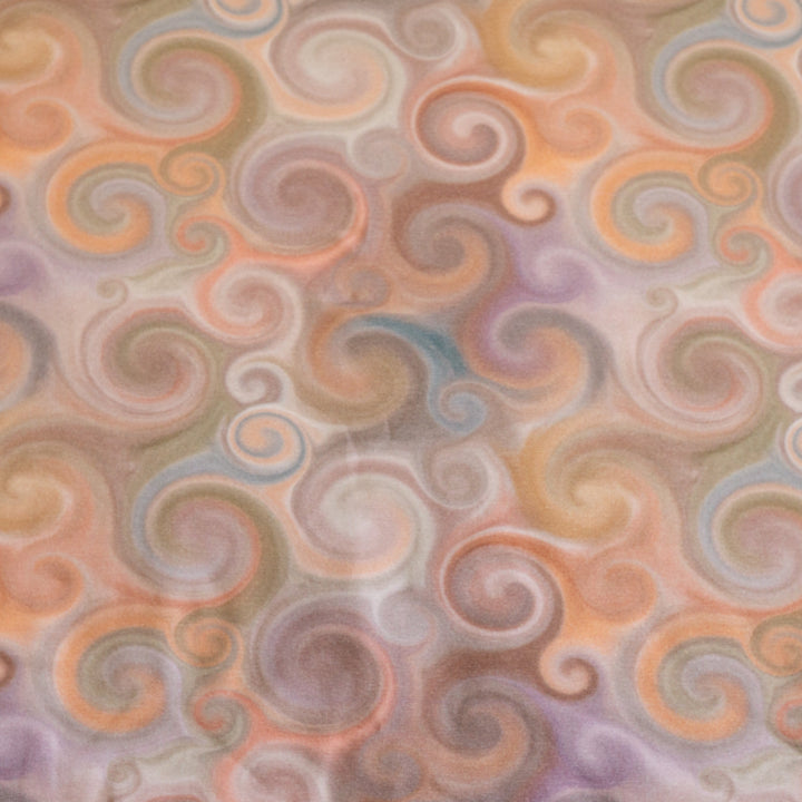 SWIRLS - ORGANIC COTTON SPANDEX