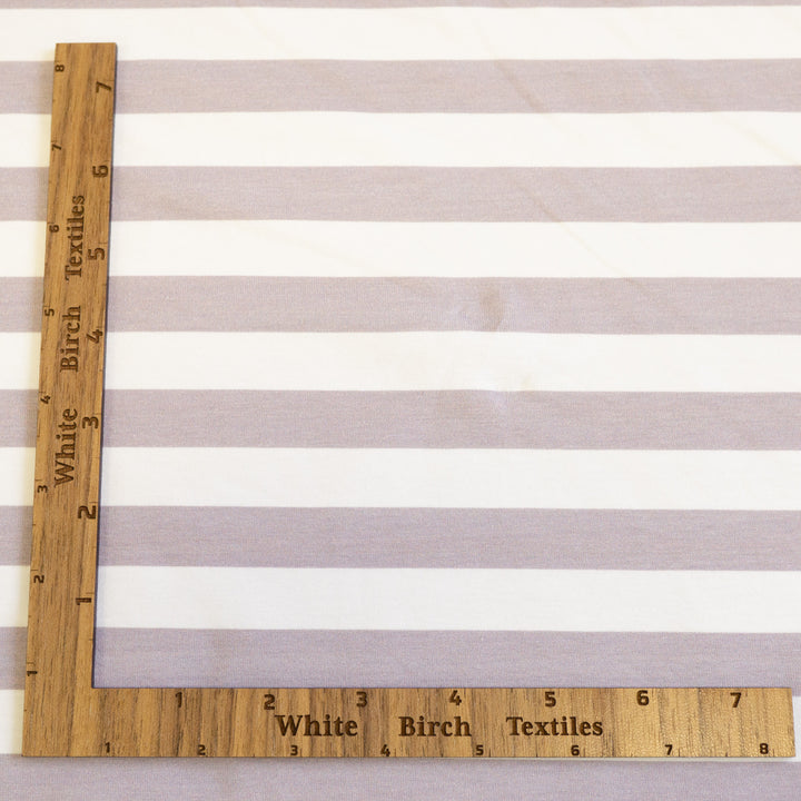 STRIPE COORDINATE (GREY) - ORGANIC COTTON SPANDEX