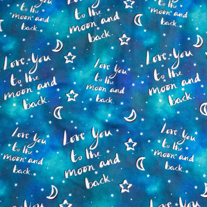 I LOVE YOU TIE DYE (BLUE) - DBP