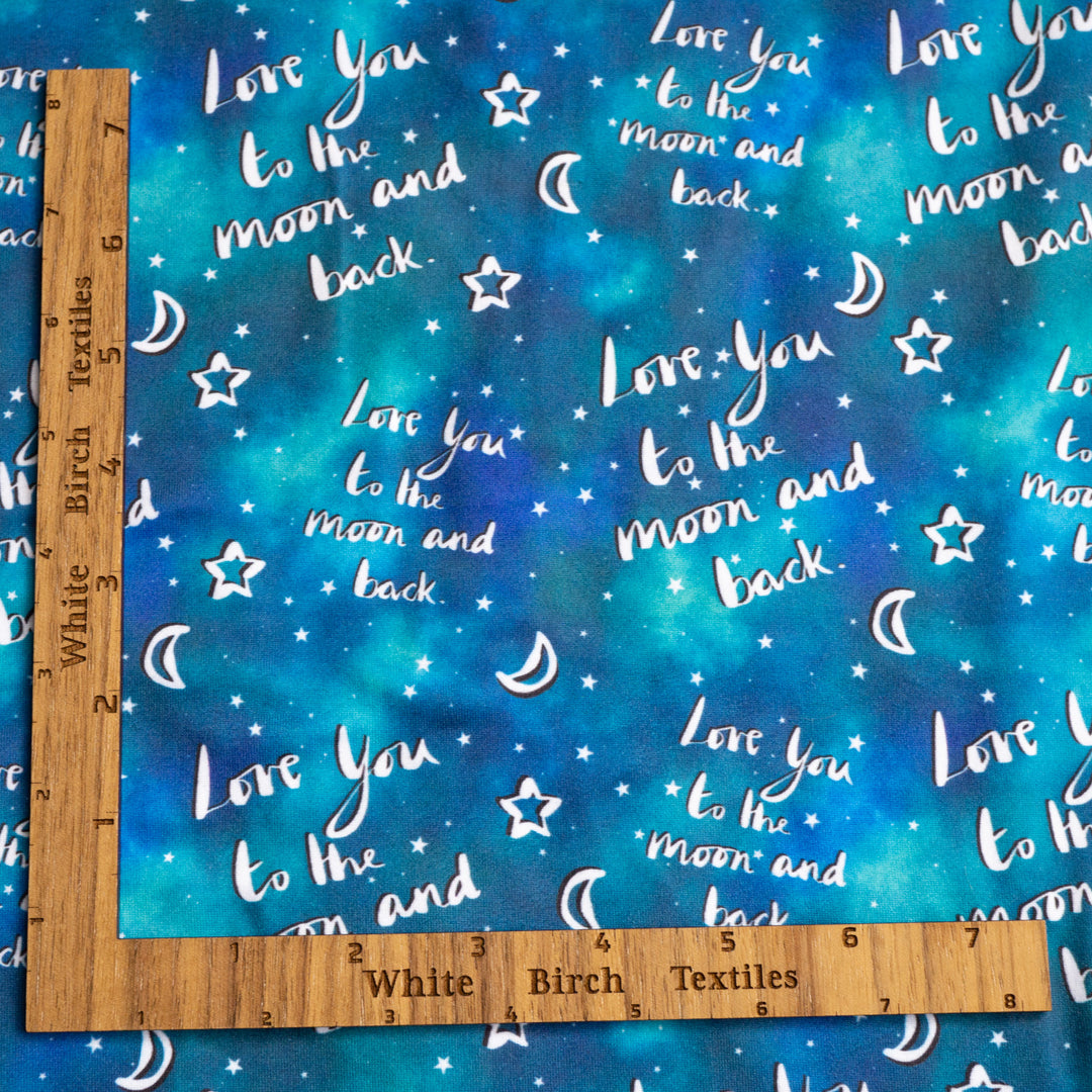 I LOVE YOU TIE DYE (BLUE) - DBP
