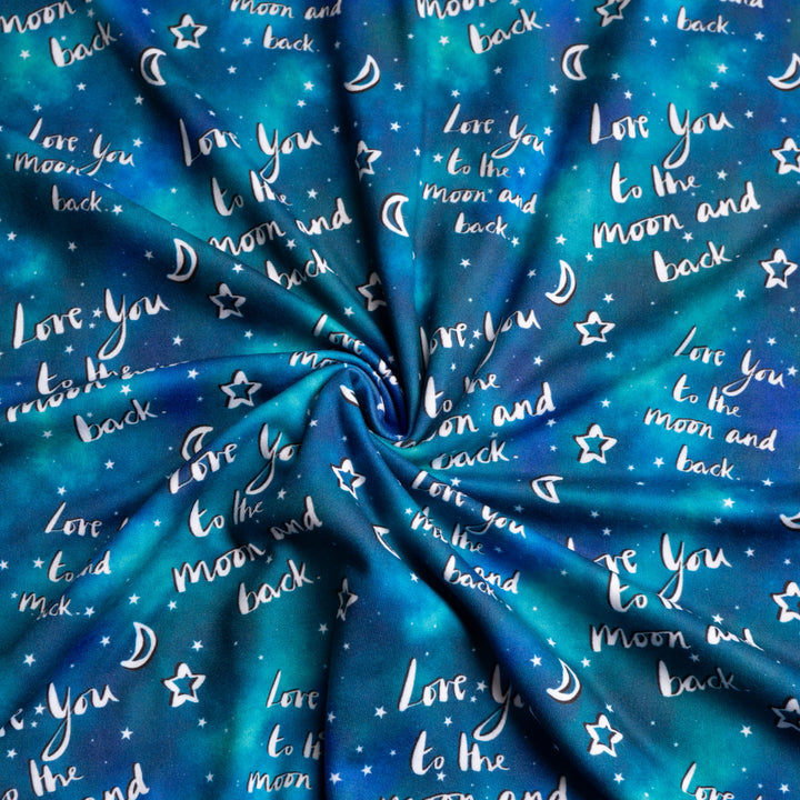 I LOVE YOU TIE DYE (BLUE) - DBP