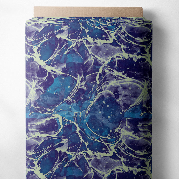 GALAXY SWIRLS (GREIGE/BLUE)