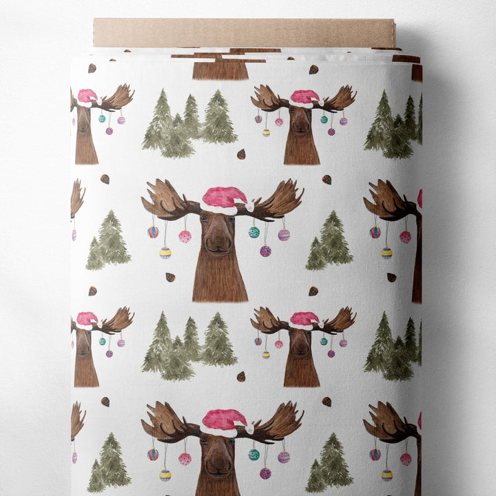 SANTA MOOSE (WHITE)