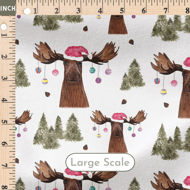 SANTA MOOSE (WHITE)